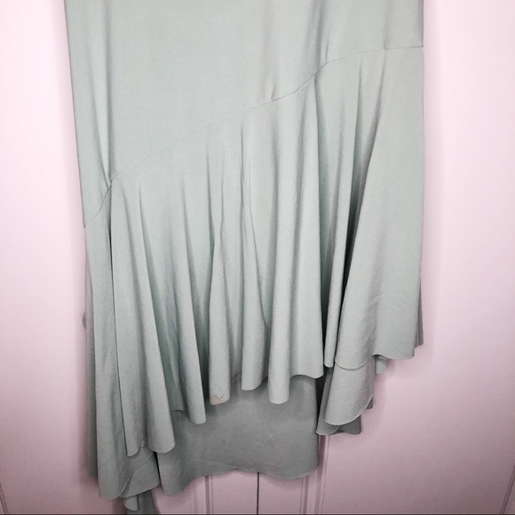 Bsharp Strapless Women Green Design Small Dress - Picture 5 of 7